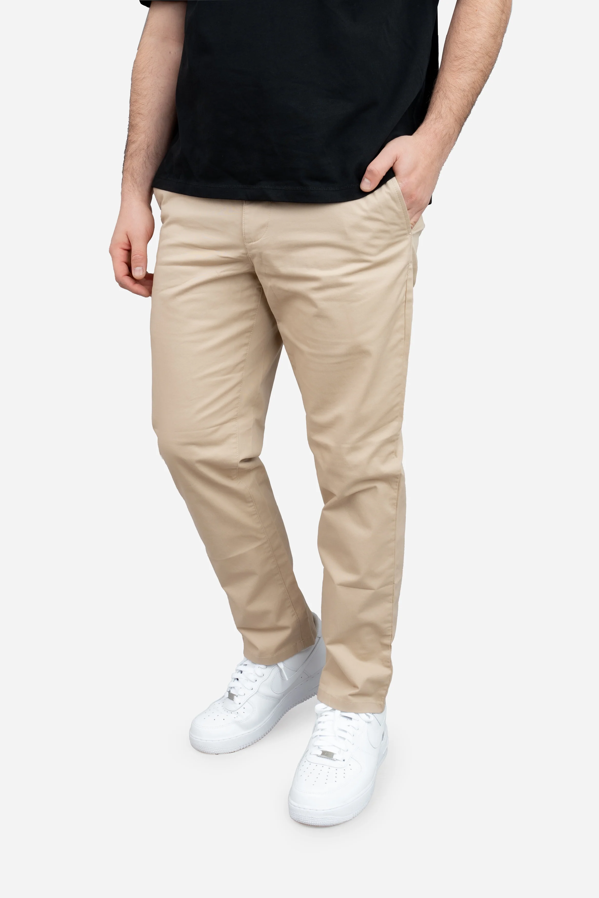 Straight Fit Core Stretch Chino Khaki - Image 13