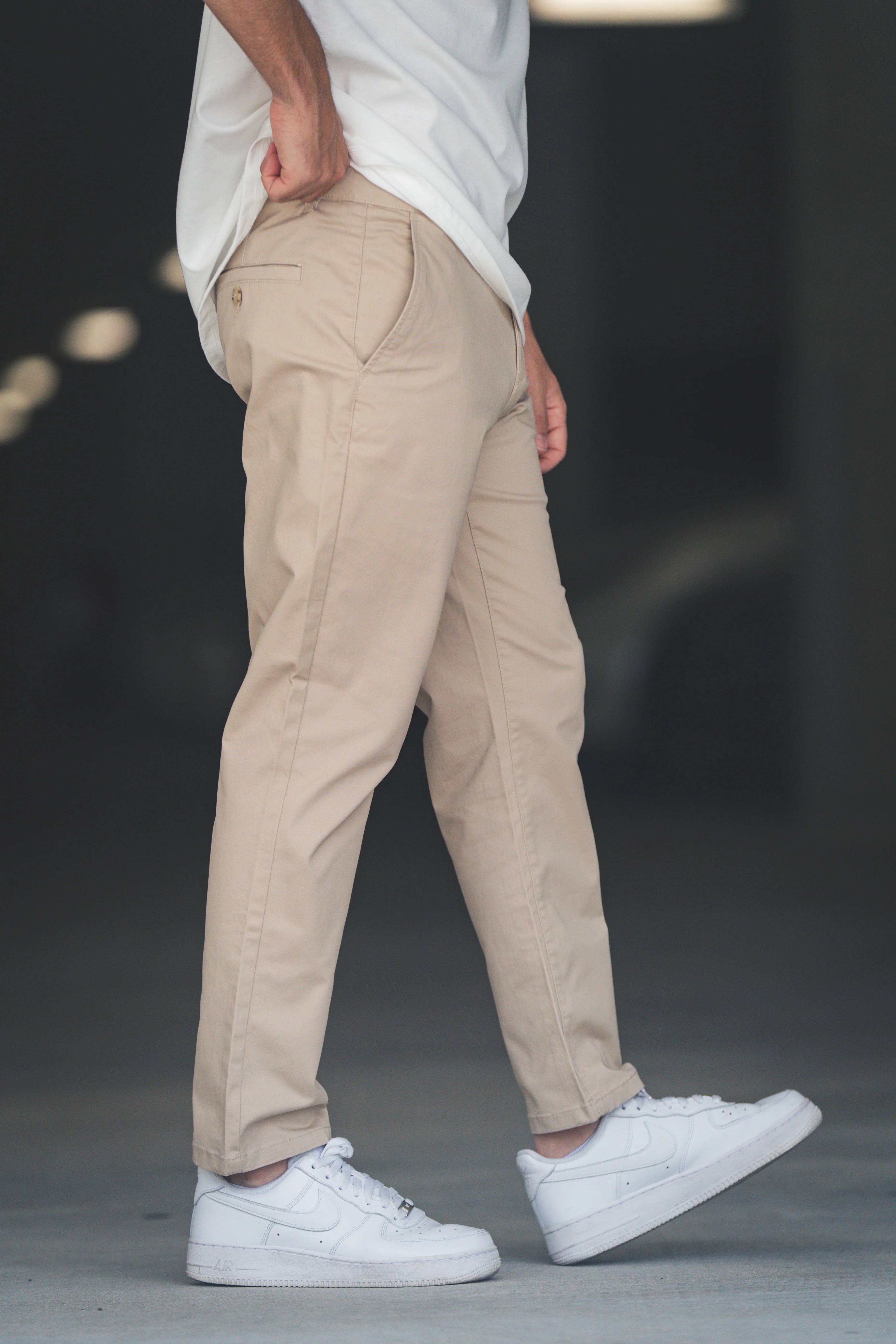 Straight Fit Core Stretch Chino Khaki - Image 4