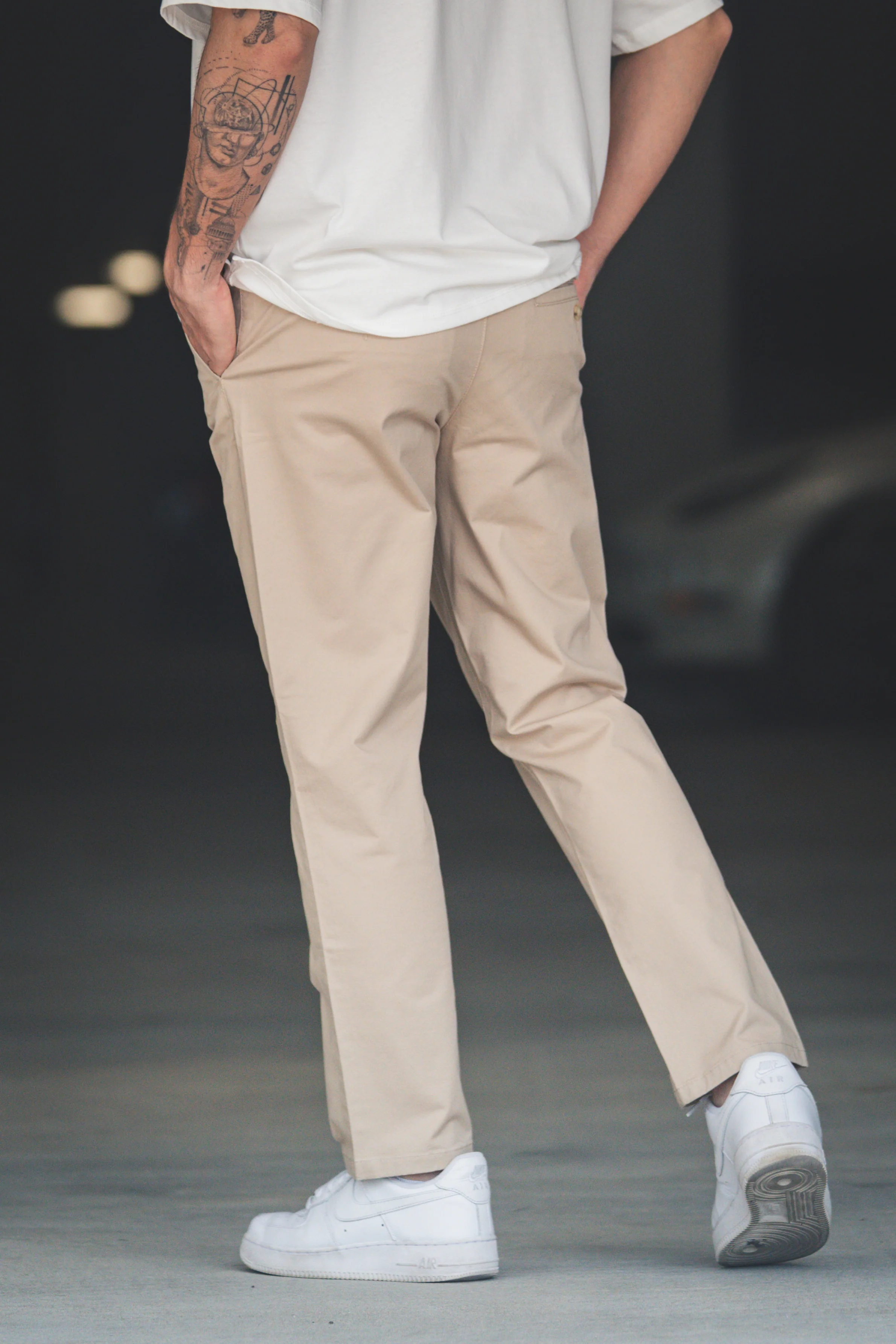 Straight Fit Core Stretch Chino Khaki - Image 5
