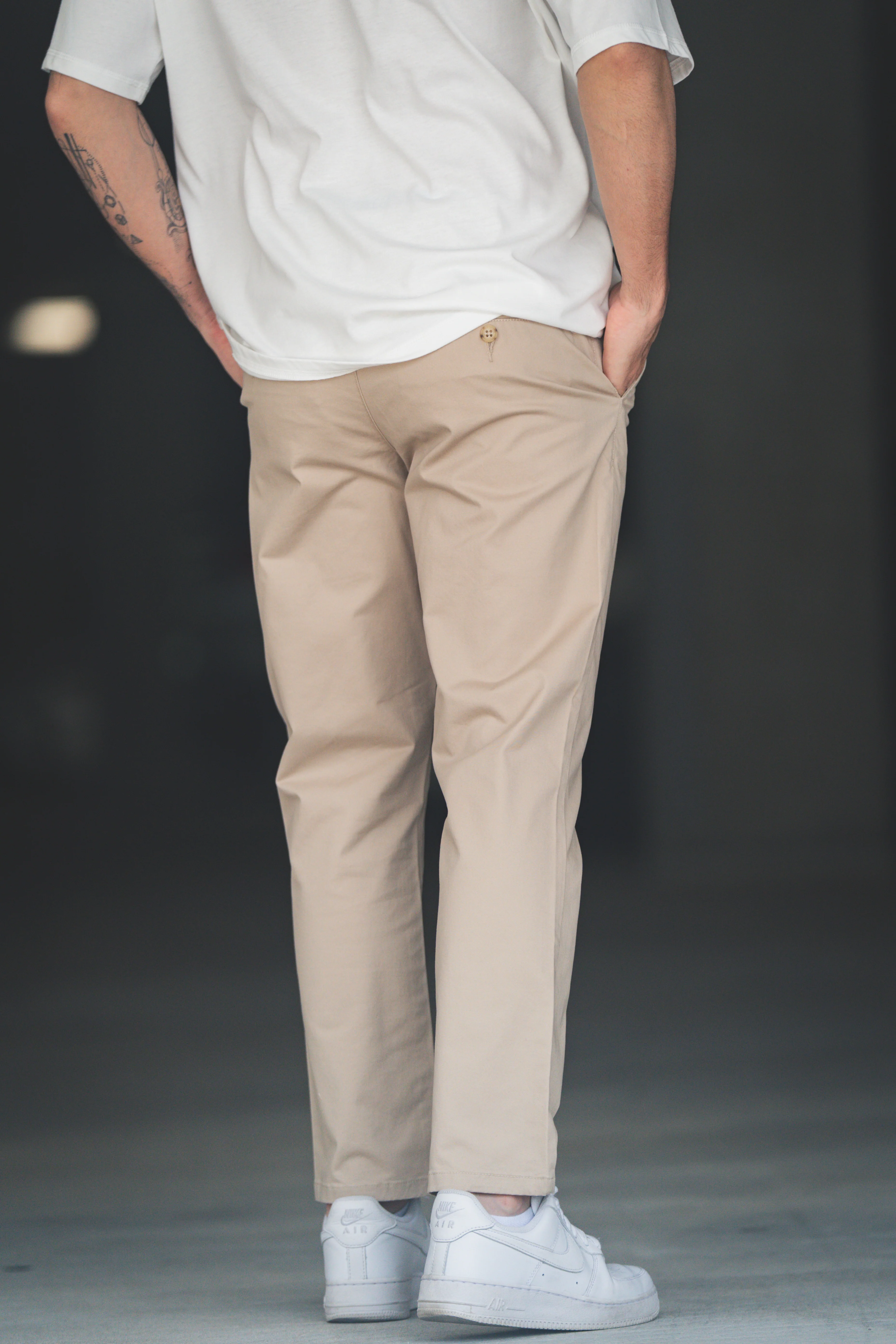 Straight Fit Core Stretch Chino Khaki - Image 7