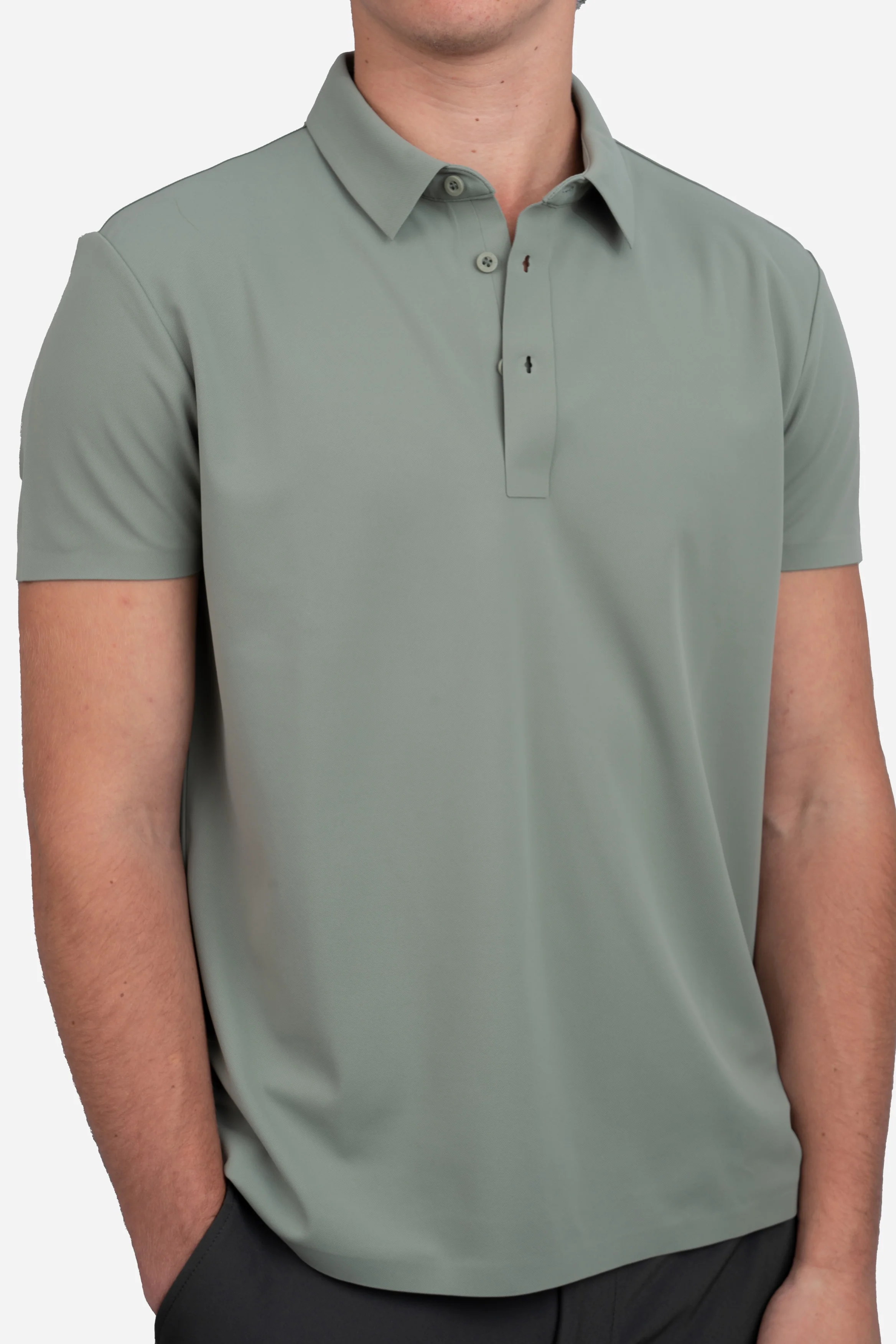 Tech Polo Green Tea - Image 7