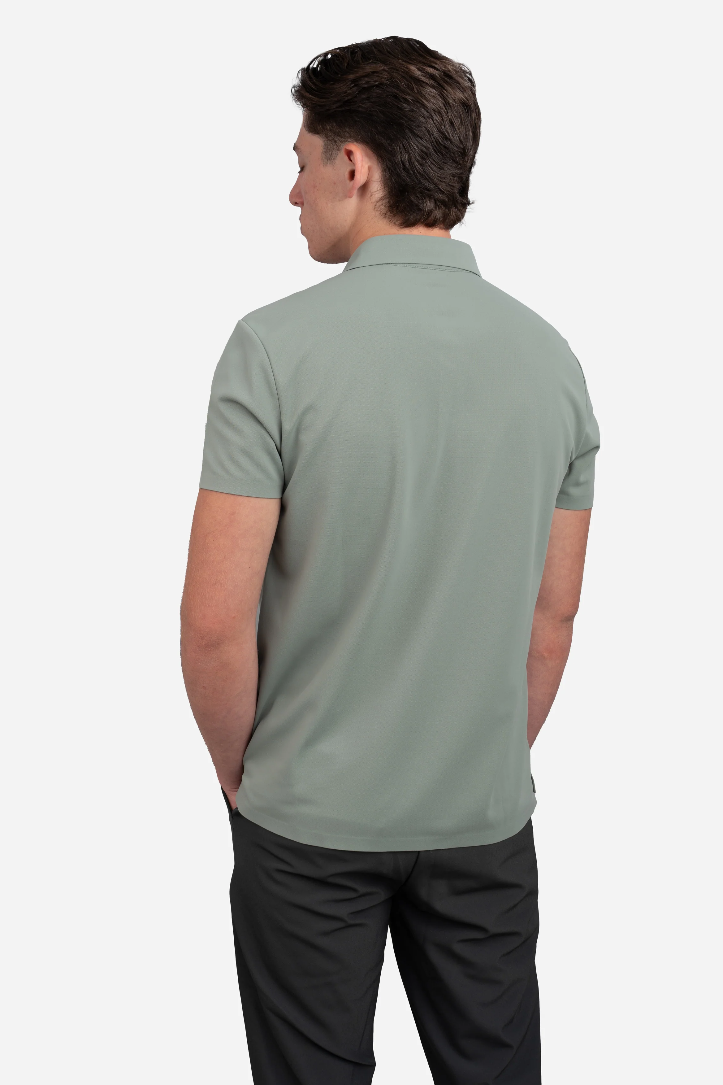 Tech Polo Green Tea - Image 9