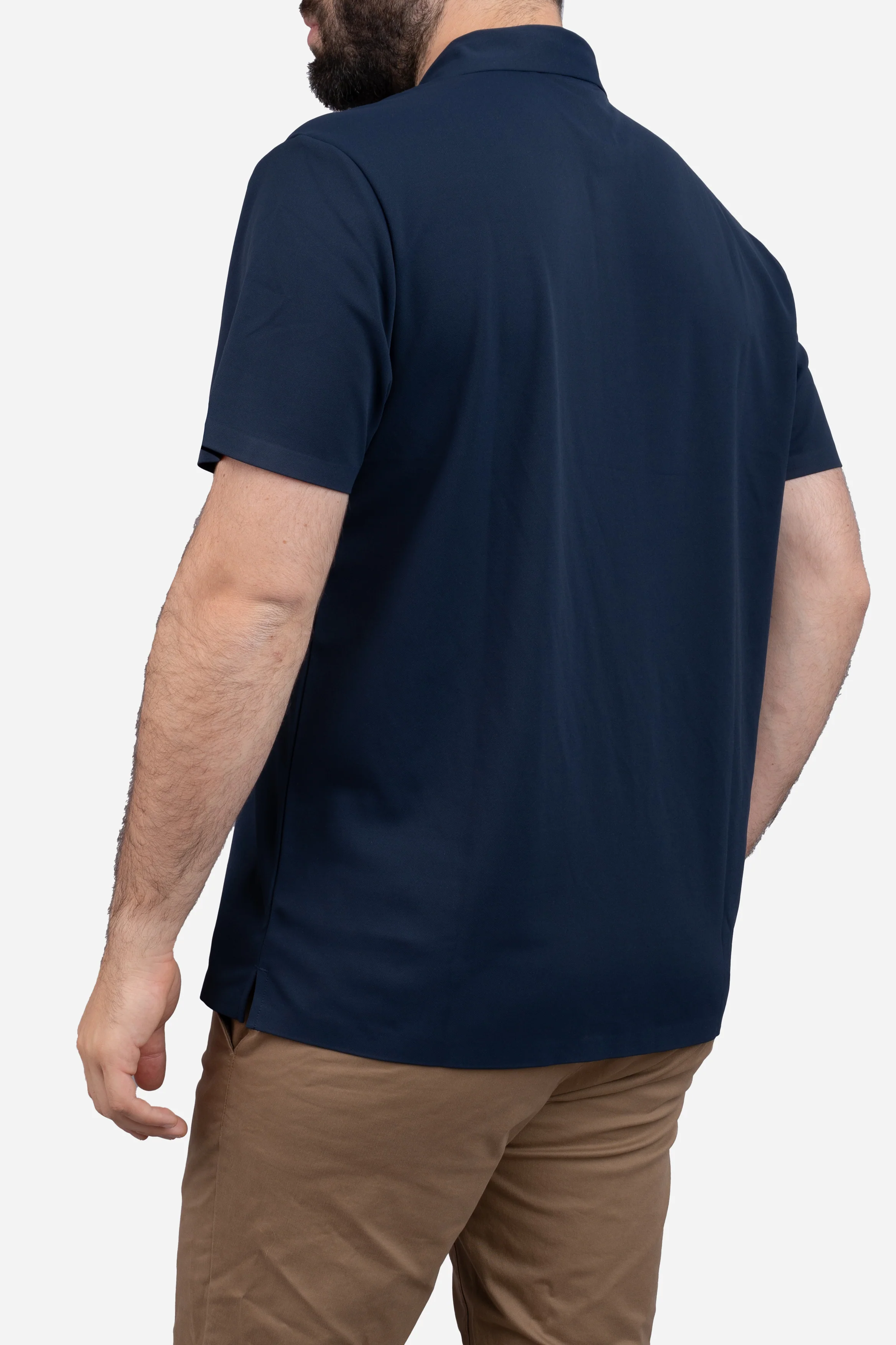 Tech Polo Navy - Image 2