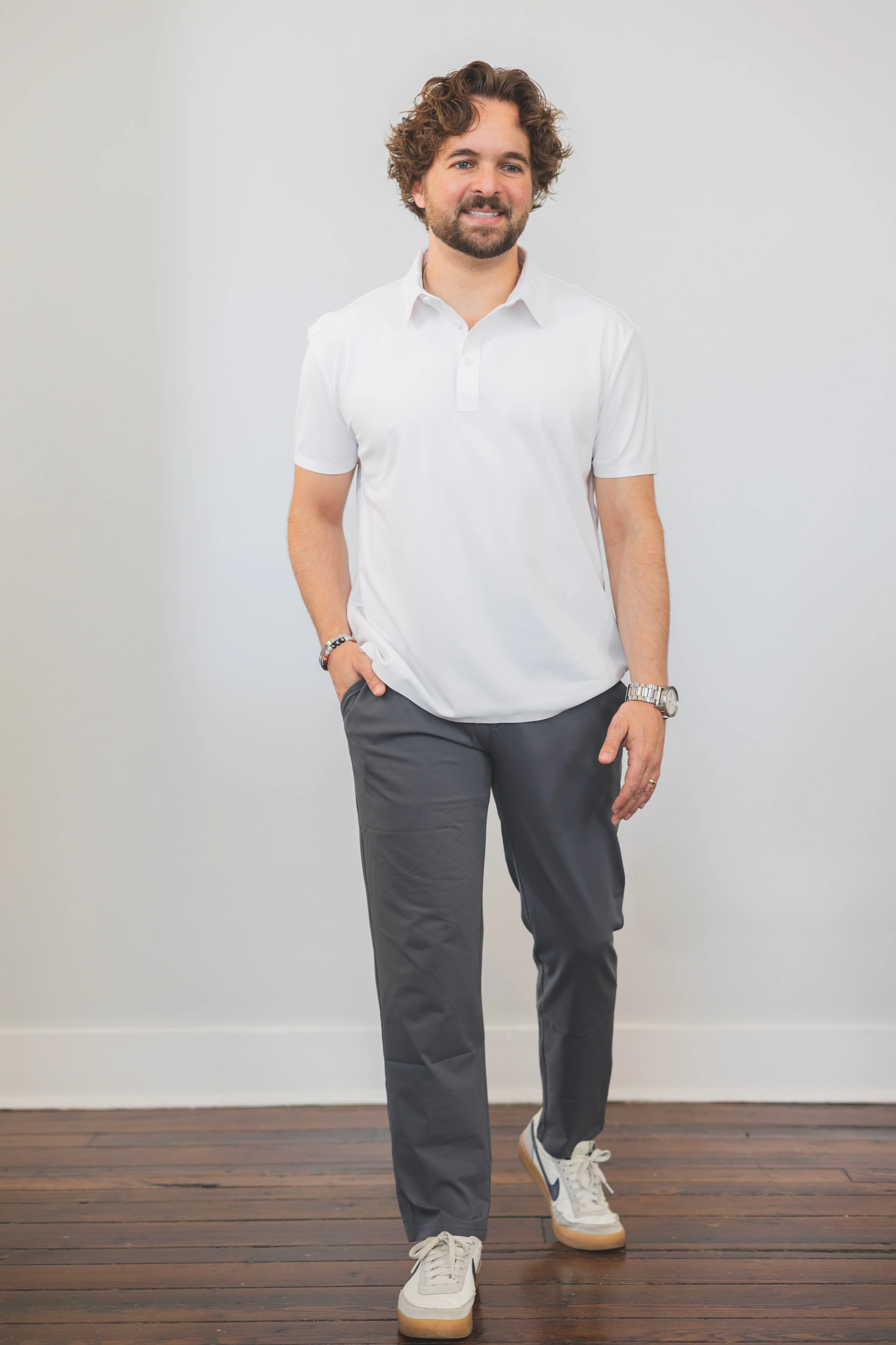 Tech Polo White - Image 12