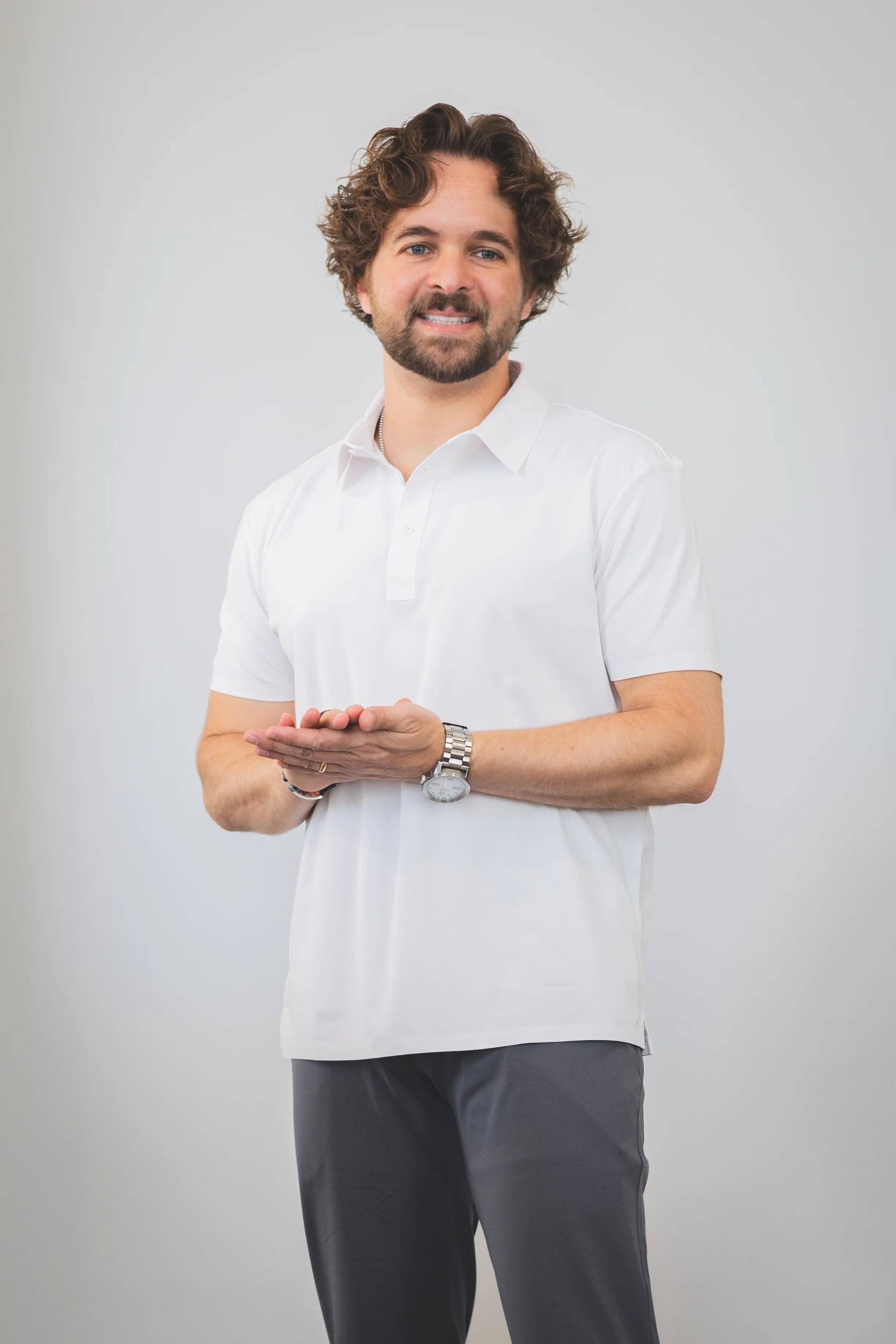 Tech Polo White - Image 13