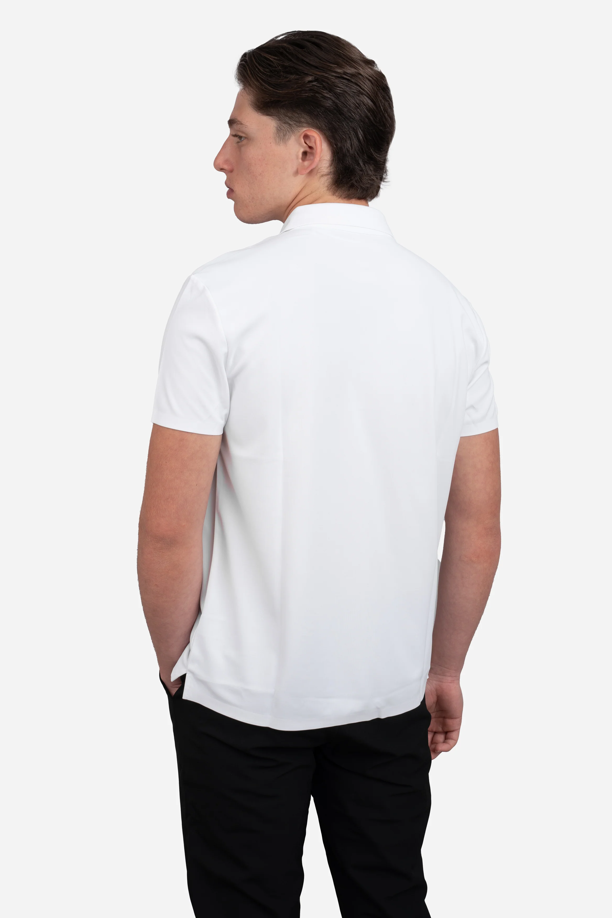 Tech Polo White - Image 6